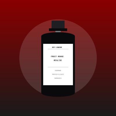 Fruit rouge -reglise